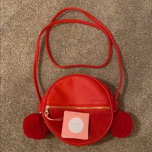 NWT Ban.do red crossbody bag